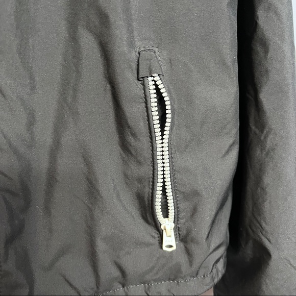 Abercrombie & Fitch Black Lightweight Hooded Windbreaker Jacket - Picture 2 of 7